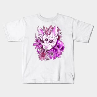 Vapor Cat Kids T-Shirt